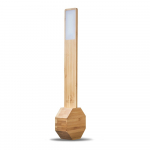 Bambusest LED laualamp (k&otilde;rgus 39,5 cm) Octagon One - Gingko