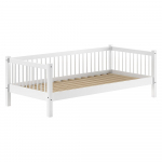 Valge p&ouml;&ouml;gipuidust lastevoodi 90x200 cm Forrest - Vipack