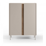 Kreem tammespoonist kapp 90x120x40 cm Lucile - Marckeric