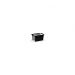 Must kaanega hoiukast 36,5x26x19 cm Bi-Box S - KIS