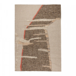 Pruun-beež villane vaip 160x230 cm Briton &ndash; Dutchbone