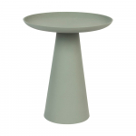 Metallist &uuml;mmargune abilaud &oslash; 39,5 cm Ringar - White Label