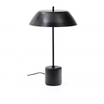 Must marmorist lauavalgusti metallist varjuga (k&otilde;rgus 58 cm) Sayra - Kave Home