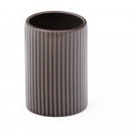 Tumepruun keraamiline hambaharjatops Selime - Kave Home