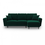 Roheline sametist panipaigaga nurgadiivanvoodi Kyoto - Cosmopolitan Design