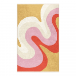 Kollane-roosa pestav vaip 80x150 cm Raspberry Creamsicle - Mila Home