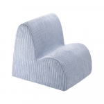 Sinine velvetist laste tugitool Cloud - Wigiwama