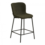 Tumeroheline polsterdatud baaritool (istme k&otilde;rgus 65 cm) Maceda &ndash; House Nordic