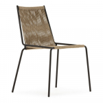 Beežid metallist virnastatavad s&ouml;&ouml;gitoolid 2 tk komplektis Emily - Marckeric