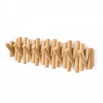 Tumepruun m&auml;nnipuidust riidenagi 61 cm Picket - Umbra