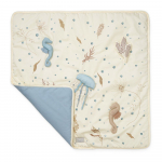 Helekollane laste m&auml;ngumatt 80x80 cm Sea Garden - Cam Cam Copenhagen