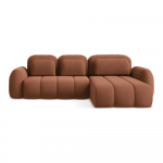 Terrakottapunane panipaigaga bukleekangast nurgadiivanvoodi (parem nurk) Pele - Makamii