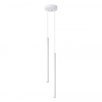 Valge metallist rippvalgusti &oslash; 15 cm Fideus - Sollux