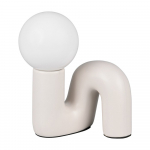 Elevandiluu v&auml;rvi keraamiline lauavalgusti (k&otilde;rgus 21,5 cm) Quinn - Reality