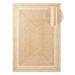 Kreem k&auml;sitsi kootud džuudist vaip 120x170 cm Jutta - Hanse Home