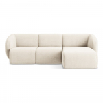 Beež &scaron;enillist nurgadiivan (parem nurk) Lani - Makamii