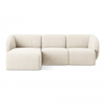 Beež &scaron;enillist nurgadiivan (vasak nurk) Lani - Makamii