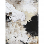 Tr&uuml;kitud/k&auml;sitsi maalitud elementidega l&otilde;uendimaal 90x118 cm Reform 1 - Malerifabrikken