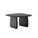 Tammepuidust abilaud 70x71 cm Pirita - Kave Home