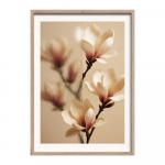 Tr&uuml;kitud pilt raamiga 50x70 cm Soft Magnolia - Styler