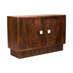 Mangopuidust kummut tumedas naturaalses v&auml;rvitoonis 40x75x116 cm Sangar - Premier Housewares