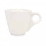 Valge portselanist espressotass 80 ml Barista - BonBistro