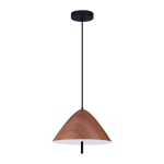 Naturaalset v&auml;rvi metallist LED-ripplamp metallvarjuga, l&auml;bim&otilde;&otilde;duga 40 cm Oros - Nova Luce