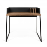 Must t&ouml;&ouml;laud p&auml;hklipuust detailidega Volga - TemaHome