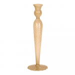 Helepruunist klaasist k&uuml;&uuml;nlajalg, k&otilde;rgus 26,5 cm Swirl - PT LIVING