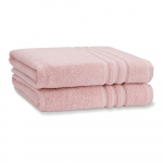 Heleroosad froteer&auml;tikud 2tk komplektis 90x140 cm Zero Twist - Catherine Lansfield