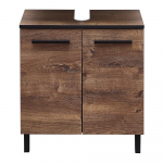 Tammepuust pruun kapi valamu all 60x53 cm Set 374 - Pelipal