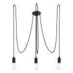 Must rippvalgusti 300x300 cm Spider - Sollux