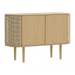 Madal kapp tammepuidust naturaalses v&auml;rvitoonis 109x75 cm Treasures - UMAGE