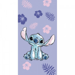 Lilla puuvillane beebir&auml;tik 70x140 cm Lilo and Stitch - Jerry Fabrics