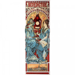 Maal - reproduktsioon 30x90 cm Benedictine, Alfons Mucha - Fedkolor