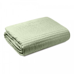 Roheline tikitud voodikate kaheinimesevoodile 220x230 cm - Bianca