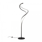 Must LED p&otilde;randalamp metallist lambivarjuga (k&otilde;rgus 160 cm) Nala - Trio Select