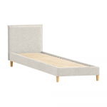 Hall &uuml;heinimesevoodi koos voodip&otilde;hjaga 90x200 cm Tina - Ropez