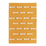 Kollane pestav vaip 50x80 cm Juline - douceur d'int&eacute;rieur