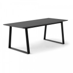 Must kokkupandav s&ouml;&ouml;gilaud 100x210 cm Meza - Hammel Furniture