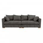 Antratsiitne kunstnahast diivan 266 cm Hamburg - Scandic