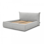 Helehall polsterdatud kaheinimesevoodi koos voodip&otilde;hja ja panipaigaga 180x200 cm Jade - Bobochic Paris