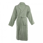 Roheline puuvillane hommikumantel suurus S/M Lindu - Tiseco Home Studio