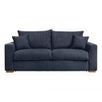 Tumesinine velvetist diivanvoodi 225 cm Augustin - Bobochic Paris