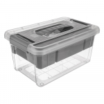 Kaanega plastikust hoiukarp 35x23x17 cm Multi Stormax - Orion
