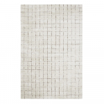 Kreem pestav k&auml;sitsi kootud puuvillane vaip 200x300 cm Mosaic - Lorena Canals