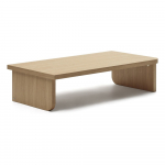 Tammespoonist diivanilaud 75x140 cm Oaq - Kave Home