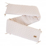 Beež puuvillaseguga v&otilde;revoodi &auml;&auml;rekaitse 170 cm Frosty Almond - Roba