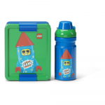 Laste suupistekarp pudeliga Rocket - LEGO&reg;