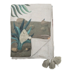 Roheline tekk 130x155 cm Peacock - Bloomingville